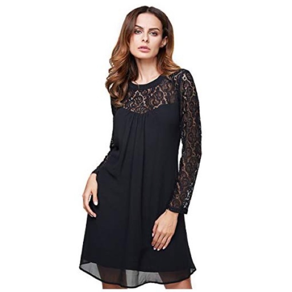 Lace chiffon